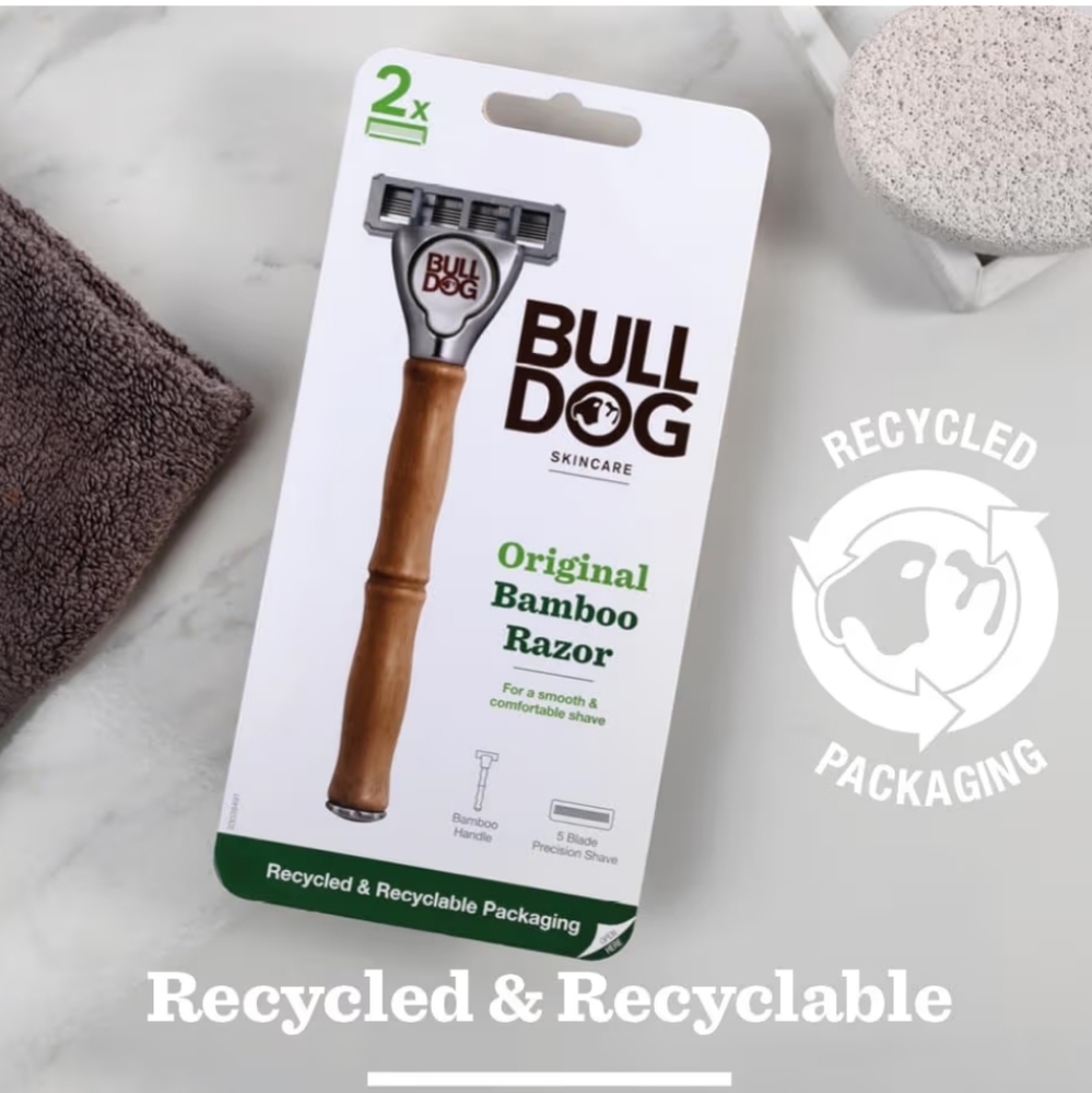 2 Pk Bulldog Skincare for Men Original Razor Kit